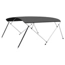 vidaXL antracitszürke négyágú bimini tető 243 x (230-244) x 137 cm