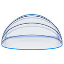 vidaXL ovális medencekupola 530 x 410 x 210 cm