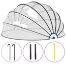 vidaXL medencekupola 559 x 275 cm