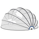 vidaXL medencekupola 559 x 275 cm