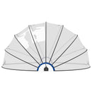 vidaXL medencekupola 559 x 275 cm