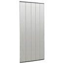 vidaXL fekete poliészter szúnyogháló ajtóra hálós függönnyel 100x220cm