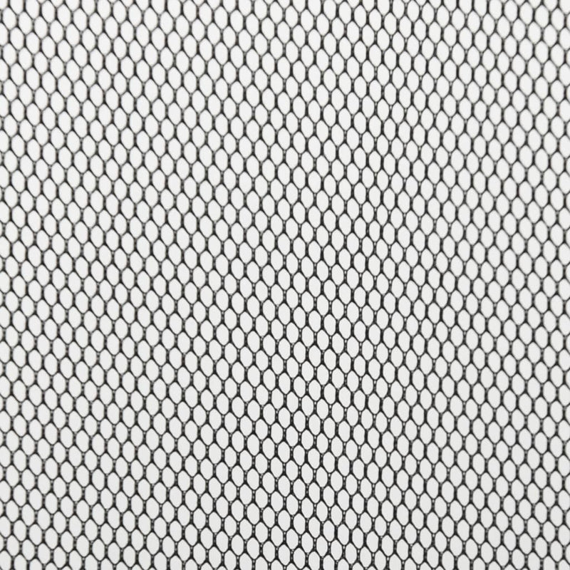 vidaXL fekete poliészter szúnyogháló ajtóra hálós függönnyel 100x220cm