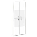 vidaXL félig matt ESG zuhanyajtó 86 x 190 cm