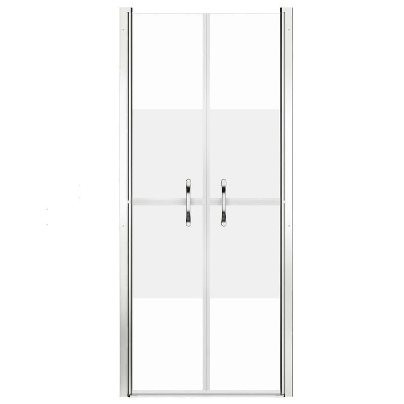 vidaXL félig matt ESG zuhanyajtó 96 x 190 cm
