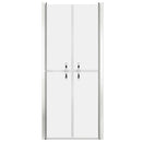 vidaXL matt ESG zuhanyajtó 91 x 190 cm