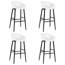 vidaXL 5 részes fehér bárszett