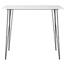 vidaXL 5 részes fehér bárszett