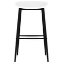 vidaXL 5 részes fehér bárszett