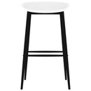 vidaXL 7 részes fehér bárszett