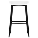 vidaXL 7 részes fehér bárszett