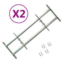 vidaXL 2 db állítható biztonsági ablakrács 1000-1500 mm