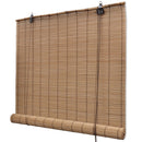 vidaXL 2 db barna bambusz redőny 150 x 220 cm