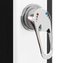 vidaXL kültéri szolárzuhany zuhanyfejjel és csappal 35 L