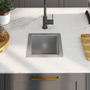 vidaXL kézzel készült rozsdamentes acél mosogatótálca