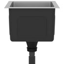 vidaXL kézzel készült rozsdamentes acél mosogatótálca