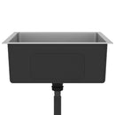 vidaXL kézzel készült rozsdamentes acél mosogató