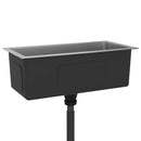 vidaXL kézzel készült rozsdamentes acél mosogató