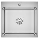 vidaXL kézzel készült rozsdamentes acél mosogató