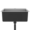 vidaXL kézzel készült rozsdamentes acél mosogató