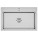 vidaXL kézzel készült rozsdamentes acél mosogató