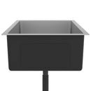 vidaXL kézzel készült rozsdamentes acél mosogató