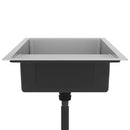 vidaXL kézzel készült rozsdamentes acél mosogató