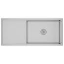 vidaXL kézzel készült rozsdamentes acél mosogató