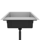 vidaXL kézzel készült rozsdamentes acél mosogató