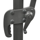 vidaXL tópszínű dupla tetejű konzolos napernyő 400 x 300 cm