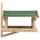 vidaXL tömör fa madáretető 35 x 29,5 x 21 cm