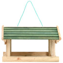 vidaXL tömör fa madáretető 35 x 29,5 x 21 cm