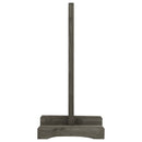 vidaXL szürke tömör fenyőfa rácsos kerti kerítés 120 x 60 cm