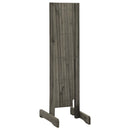 vidaXL szürke tömör fenyőfa rácsos kerti kerítés 150 x 80 cm