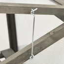 vidaXL fenyőfa melegház 60 x 45 x 100 cm