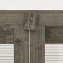 vidaXL fenyőfa melegház 60 x 45 x 100 cm