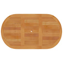 vidaXL tömör tíkfa kerti asztal 150 x 90 x 75 cm