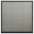 vidaXL antracitszürke alumínium pliszé ablakszúnyogháló 120 x 120 cm