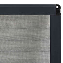 vidaXL antracitszürke alumínium pliszé ablakszúnyogháló 120 x 120 cm