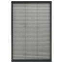 vidaXL antracitszürke alumínium pliszé ablakszúnyogháló 80 x 160 cm