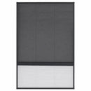 vidaXL alumínium pliszé ablakszúnyogháló árnyékolóval 80 x 120 cm