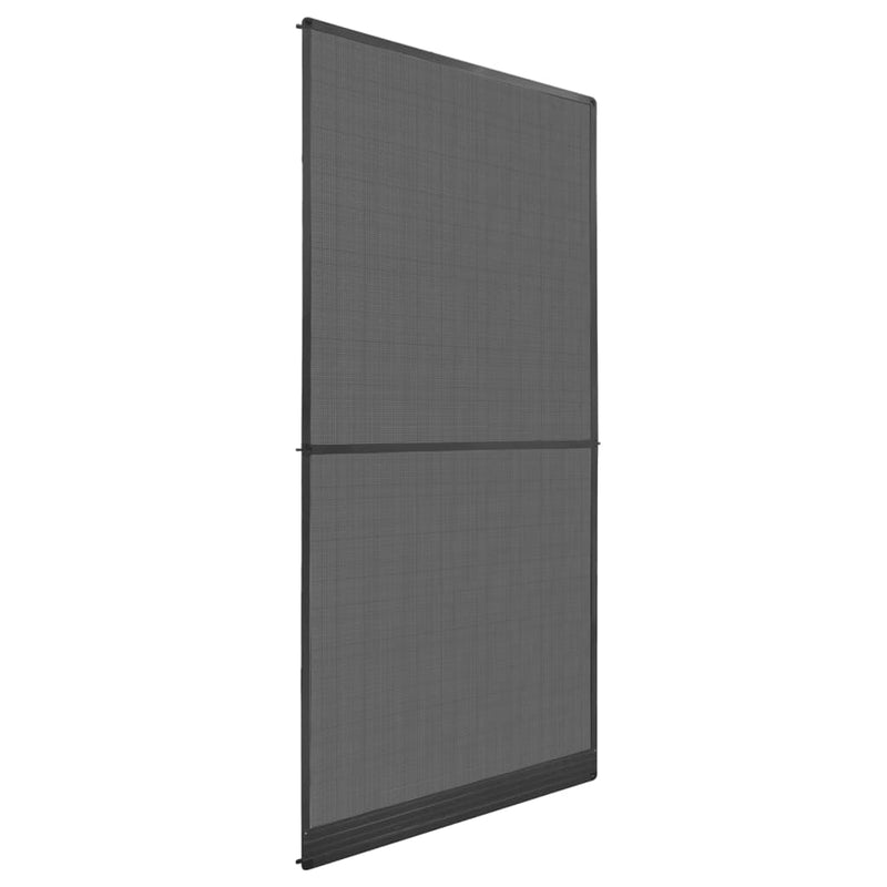 vidaXL antracitszürke zsanéros ajtó szúnyogháló 100 x 215 cm