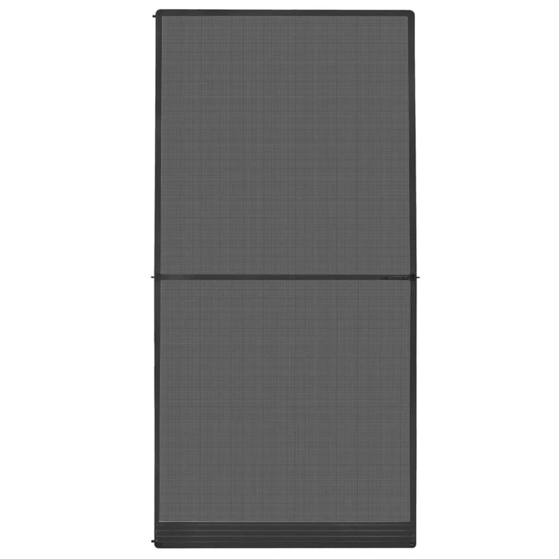 vidaXL antracitszürke zsanéros ajtó szúnyogháló 120 x 240 cm