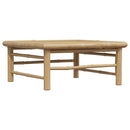 vidaXL bambusz kerti asztal 65 x 65 x 30 cm