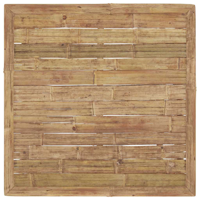 vidaXL bambusz kerti asztal 65 x 65 x 30 cm