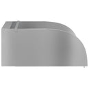 vidaXL 304-es rozsdamentes acél vízesés LED-ekkel 30 x 34 x 14 cm