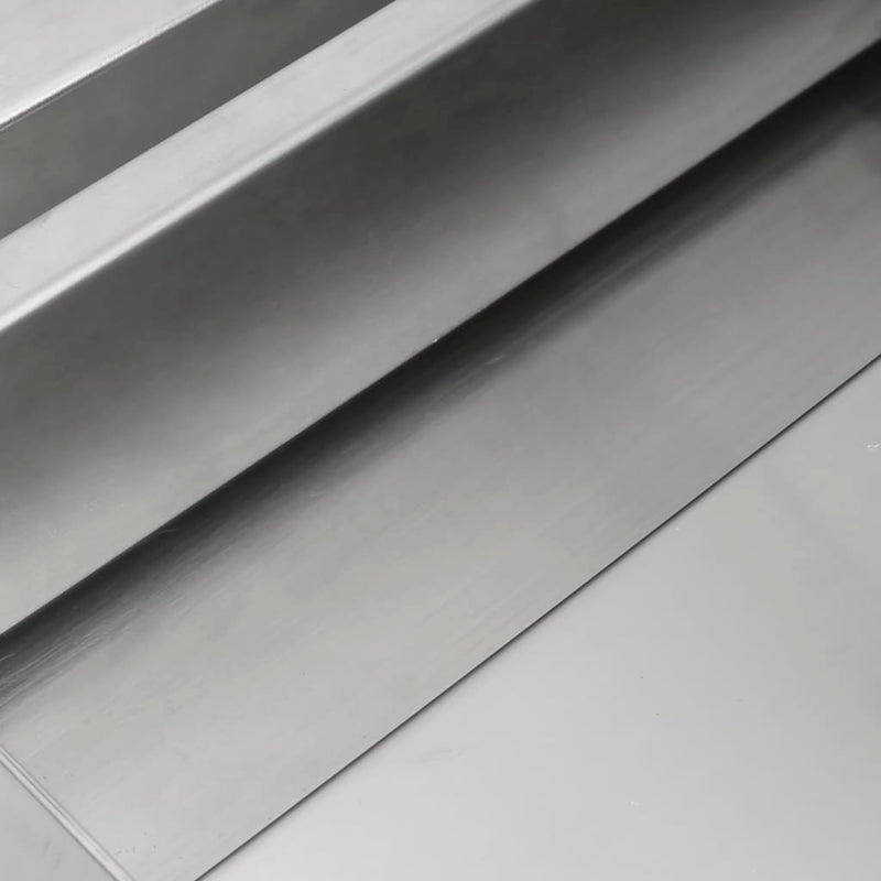 vidaXL 304-es rozsdamentes acél vízesés LED-ekkel 30 x 34 x 14 cm