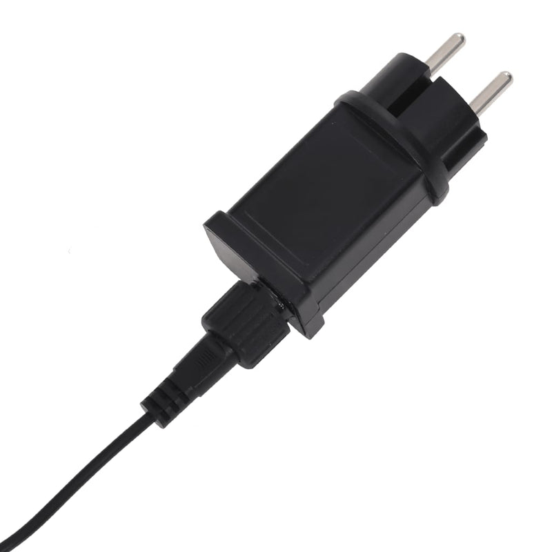 vidaXL 304-es rozsdamentes acél vízesés LED-ekkel 30 x 34 x 14 cm