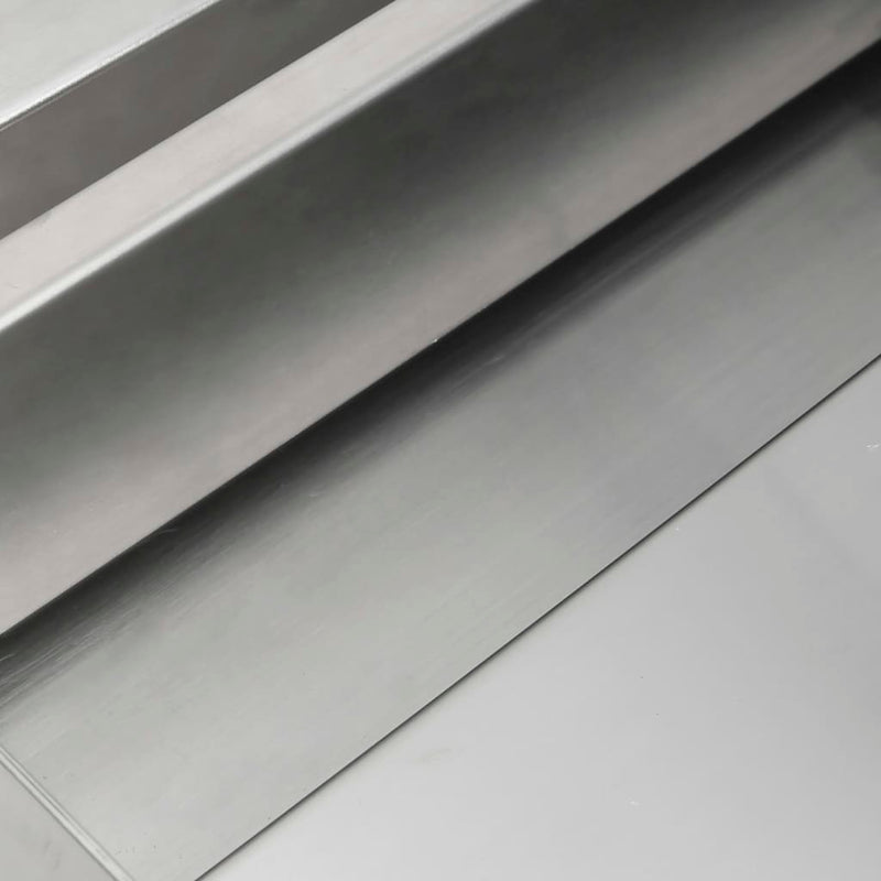 vidaXL 304-es rozsdamentes acél vízesés LED-ekkel 45 x 34 x 14 cm