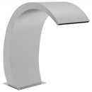 vidaXL 304-es rozsdamentes acél medenceszökőkút LED-ekkel 22x60x70 cm